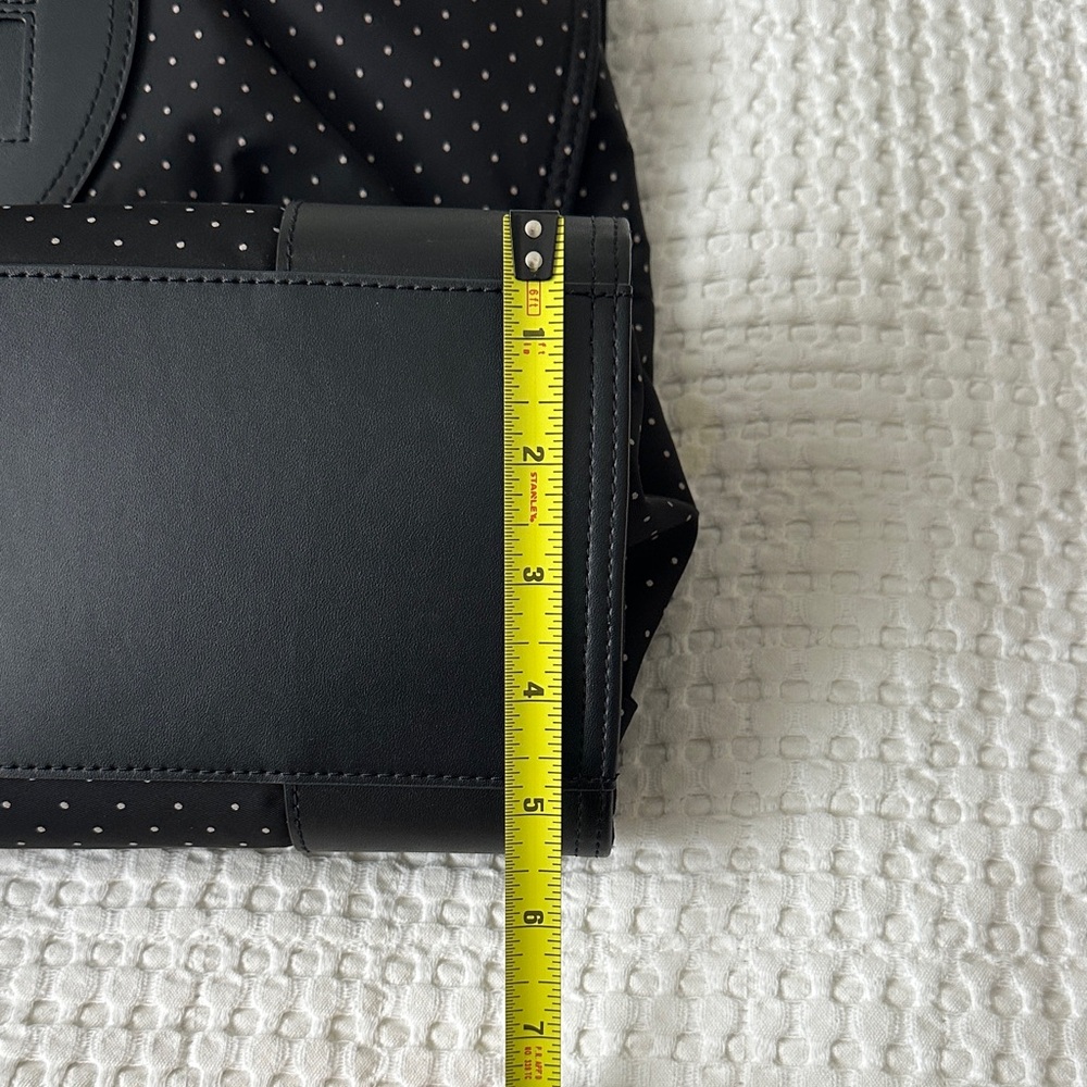 Tory Burch Black Polka Dot Tote - Picture 5 of 6